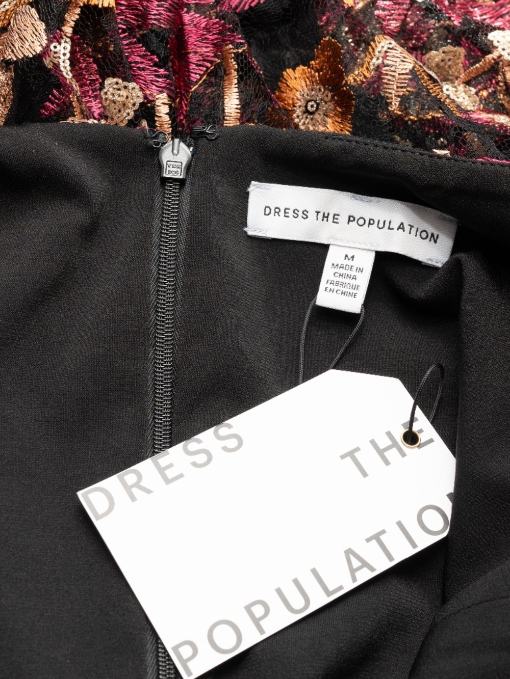 Dress the Population - Uma Women's Sleeveless Fit & Flare‎ Dress - Picture 9 of 16
